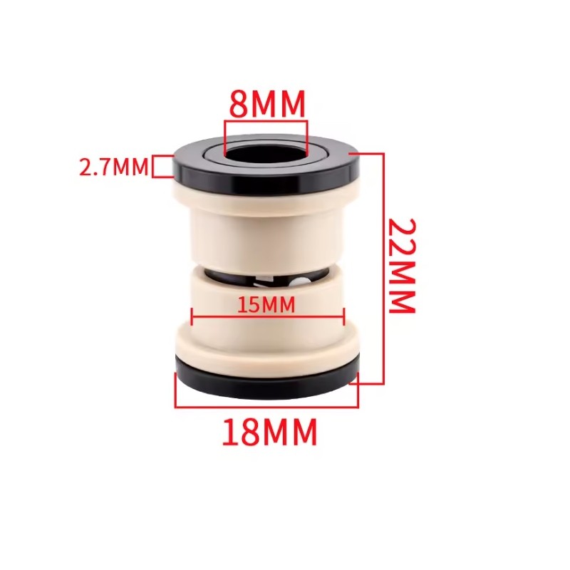 Bagues d'amortisseur ID 8mm - OD 12mm - 22 24 32 44 50 52 54 68mm KROXNE - 1  