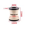 Vtulky amortyzatora ID 8 mm - zovnishniy diametr 12 mm - 22 24 32 44 50 52 54 68 mm KROXNE - 1  