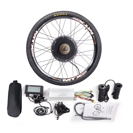 Actualizați-vă bicicleta la electrică cu acest kit de control al motorului de 48 V 1500 W pentru 26, 27,5 și 29" KROXNE - 1  