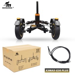 Monorim X3 Max Air predno okachvane s dve kola za Ninebot Max G30 & podobni skuter – Rezervna chast & amortizator Monorim - 5  