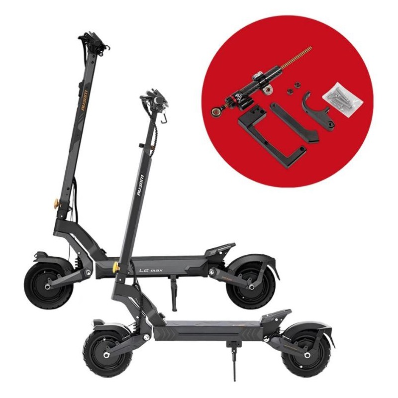 Ohjausvaimennin Ausom DT2 Pro, L2, L2 Max, Kugoo F3 Plus tai vastaava  - 1 
Sopivuus: suunniteltu Ausom DT2 Pro, L2, L2 Max, Kug