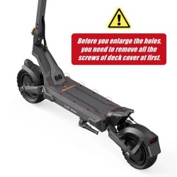 Stuurdemper voor Ausom DT2 Pro, L2, L2 Max, Kugoo F3 Plus & vergelijkbare e-scooters, veilig & stabiel  - 12  