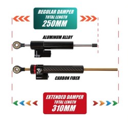 Lenkungsdämpfer für Ausom DT2 Pro, L2, L2 Max, Kugoo F3 Plus & ähnliche E-Scooter, stabil, sicher  - 13  