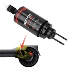 Originalni stražnji amortizer Segway MAX G3, rezervni dio električni skuter, snažna i sigurna ovjes.  - 8 Kompatibilnost: za mod