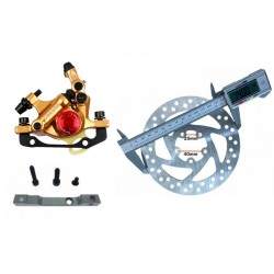 Zlatni komplet xTech kočnica za Xiaomi M365, 1S, Essential, Pro2 ili M365 Pro. ZOOM xTech - 1 Zlatni komplet xTech kočnica za Xi