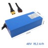 Batteri 48V 19200mah (EVE Cells) for Smartgyro Speedway / Rockway / Crossover, Zwheel eller lignende  - 2 Batteri 48V 19200mah (