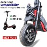 Monorim MZ3 2.0 framfjaedring med 160mm bromsskiva foer Segway ZT3 elscooter  - 8  
