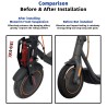 Suspensie față monorimă MF0 pentru scuter electric Segway F20 F25E F30E F40E Monorim - 42 Instalați amortizoare monorim MF0 pe s
