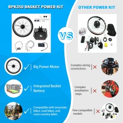 Monorim BPK350 konverteringssett motor 380w - batteri inkludert  - 3 Monorim BPK350 e-bike power kit, 380W – Oppgrader sykkelen 