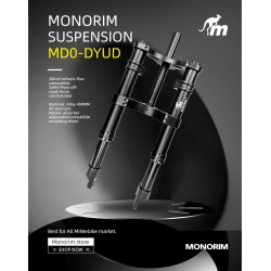 Monorim MD0-DYUD frontfjaring for DYU eBike - hydraulikk og luft justerbar  - 3 
Kompatibilitet: Monorim MD0-DYUD frontfjaring f