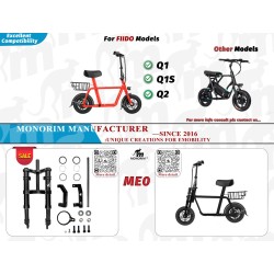 Framgaffelfjadring Monorim MD0-Super73Z for Super73 Z elcykel  - 1 
Passar: Monorim MD0-Super73Z framgaffel för Super73 Z eller 