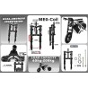Suspension avant Monorim ME0 Coil spring version 565mm x 165mm  - 13 
Compatibilité : version ME0 Coil Spring 565mm x 165mm pour