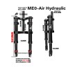 Monorim ME0 Air elso felfuggesztes - Hidraulic version 565mm x 165mm  - 11 
Kompatibilitas: Monorim ME0 Air elso felfuggesztes H