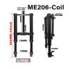 Perednia pidviska Monorim ME206 Coil Spring 565mm x 206mm  - 8 Sumisnist: perednia pidviska Monorim ME206 Coil Spring 565mm x 20