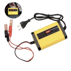 12V 2A batterioplader til blysyrebatterier 7Ah 12Ah 14Ah 20Ah  - 1 Vigtigste funktioner

Digital LCD-skærm der viser spænding (V