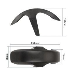 Guarda-lamas dianteiro para trotinete Xiaomi 5 MAX  - 1  