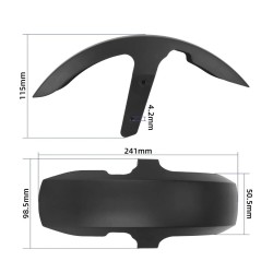 Främre stänkskärm för Xiaomi 5 och 5 Pro elscooter  - 1  