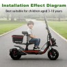 Asiento Monorim SCMax-ZT3 para patinete Segway ZT3 series  - 2  