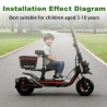 Assento Monorim SCMax-ZT3 para trotinete Segway ZT3 series  - 2  