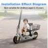 Siège Monorim SCMAX-G30 pour trottinettes Segway Ninebot G30 LP D P E  - 1  