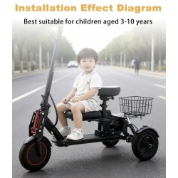 Monorim SC-Mi123 sėdynė Xiaomi m365 Pro Pro2 Mi3 1S Essential  - 1  