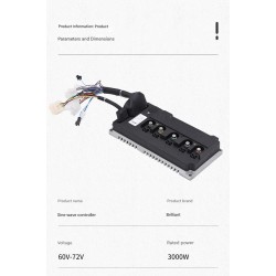 Sinusoidal controller ilektrikou oximatos 60V-72V 3000W 80A Monorim MC80A  - 7 Sinusoidalikos elegktis ilektrikou oximatos 60V–7
