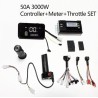 Sinusni brushless krmilnik motorja komplet 48V 84V 50A 3000W s plinom in zaslonom  - 1 Seznam izdelkov

50A krmilnik + 1 ročica 