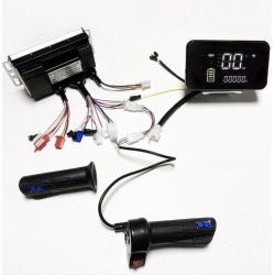 Sinusni brushless kontroler motora set 48V 84V 50A 3000W s gasom i zaslonom  - 2 Popis proizvoda

Kontroler 50A + 1 ručica gasa 