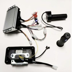 Sinusovy regulator bezkartacoveho motoru sada 48V 84V 50A 3000W s plynem a displejem  - 3 Seznam produktů

Řadič 50A + 1 plynová