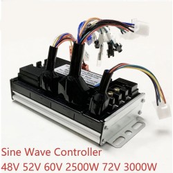 Sinusoidalou kyma brushless motor controller kit 48V 84V 50A 3000W me gkazi kai othoni  - 19 Lista proionton

Kontroler 50A + 1 