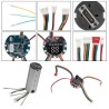 36V 20A kontrollerkit + skjerm til HX X7 elsparkesykkel eller lignende  - 2 
Kompatibel med HX X7: 36V 20A kontroller + skjerm f