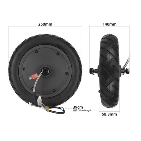 Motor gia Xiaomi 5 scooter symvatos, antallaktiko me ypsili ropi  - 1 Saphi symvatotita: gia Xiaomi 5 kai paromoia ilektrika pat