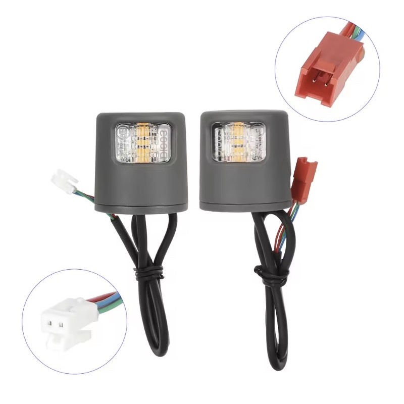LED smerniki za skiro Xiaomi 5/5 Pro/5 Plus/5 Max ali podoben - komplet signalizacije za varnost  - 1 
Jasna zdruzljivost: za sk