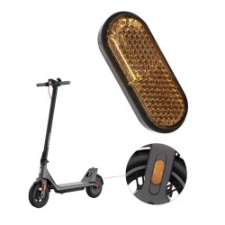 Reflector horquilla delantera para patinete Xiaomi 4 Lite 2nd Gen  - 1 Compatibilidad exacta: Diseñado para la horquilla delante