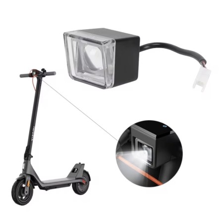Priekinis žibintas paspirtukui Xiaomi 4 Lite 2nd Gen – LED priekinė lempa saugumui  - 1 Suderinamumas: skirtas Xiaomi 4 Lite 2nd