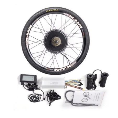 Kit de conversión para bicicleta eléctrica controladora 48v 1000w de motor 26, 27.5 y 29" KROXNE - 1  