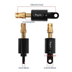 Monorim SGR2 Air Shock Absorbers Kit for Segway Max G2 Series Rear Suspension Monorim - 8 Monorim SGR2 Air Shock Absorbers Kit f
