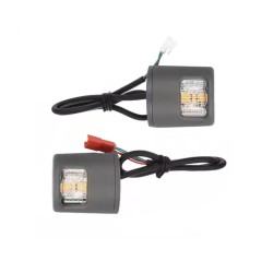 Feux LED clignotants pour trottinette Xiaomi 4 Lite 2nd ou similaire, kit signalisation et sécurité  - 3 Adapté aux Xiaomi 4 Lit