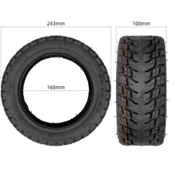 Neumático 85/65-6,5 todoterreno para patinete eléctrico Navee N65, Kugoo G-Booster / G2 Pro o similar  - 6 
Medida 85/65-6,5 com
