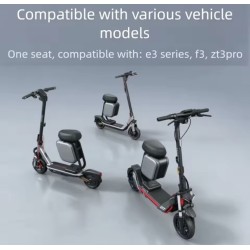 Zitje met 10L opbergkoffer voor Segway E3, E3 Pro, F3, ZT3 Pro en soortgelijk  - 5 
Compatibiliteit: zitje met 10L opbergkoffer 