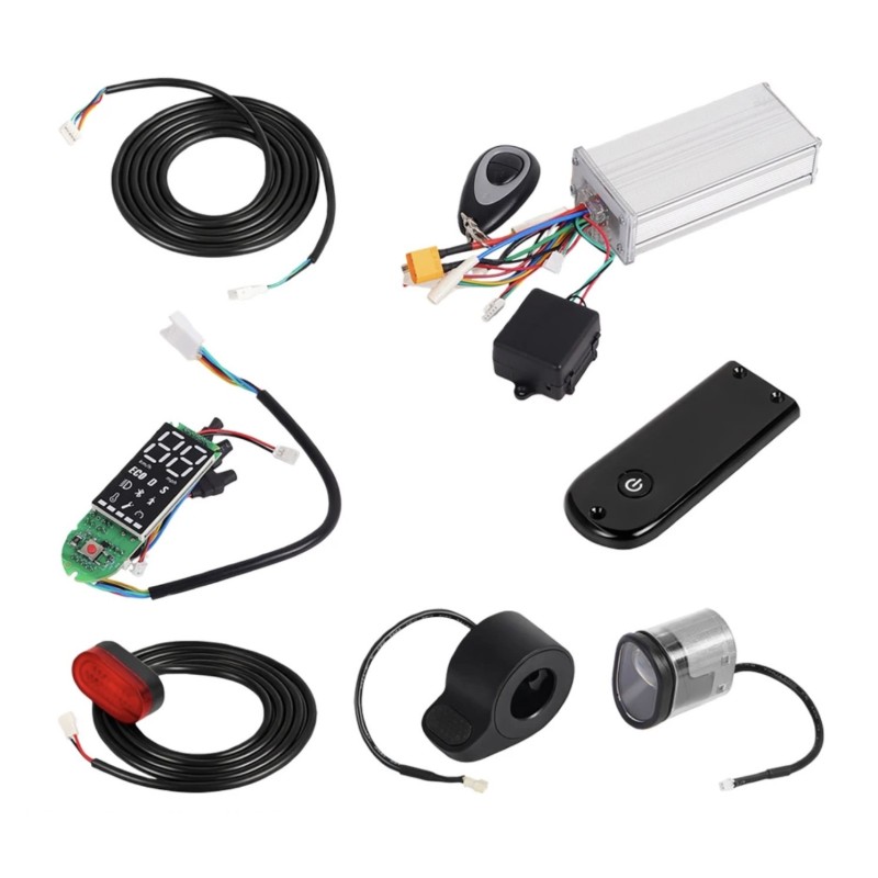 Kit elegkti 48V Monorim U5+ me cheiristirio kai perioristi tachytitas gia Ninebot Max  - 1 
Symvato me patinia Ninebot Max etoim