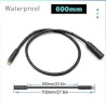 Cable motor para bicicleta eléctrica y extensión con conector de 9 pines  - 1 Cable de motor y/o extensión para bicicleta eléctr