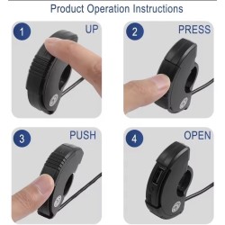 Puerto de carga USB y USB-C para manillar de patinete electrico - XT30, XT60 y XT90  - 3 Compatible con manillares de patinete e