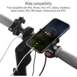 Port ladowania USB i USB-C do kierownicy hulajnogi elektrycznej - XT30, XT60 i XT90  - 4 Pasuje do kierownic hulajnog elektryczn