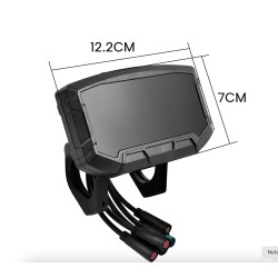 Instrumentdisplay för elsparkcykel Kamikaze K1 K1 Plus ZWHEEL ZWOLF  - 3 Kompatibel med elsparkcyklarna Kamikaze K1, K1 Plus, ZW