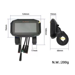 Pantalla o panel de control para patinete eléctrico Kukirin G3 Pro modelo 2025  - 5  