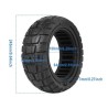 Neumático solido de panal de abeja - 11 Pulgadas 90/65-6.5 para Dualtron Thunder, Kaabo y Zero Scooter  - 13  