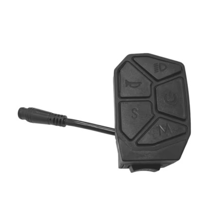 Button panel for Kamikaze K1/K1 Plus scooter or similar - parts and spares  - 1 Compatibility focused on Kamikaze K1/K1 Plus sco