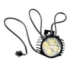 Lampa eller framljus för Kamikaze K1/K1 Plus elscooter eller liknande - delar och reservdelar  - 1 Kompatibel med Kamikaze K1, K
