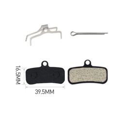 Zavorne ploščice Shimano Saint M810/M820, Zee M640, XTR M9120, XT M8020, Deore MT520 in TRP Quadiem/Slate T4  - 3 
Primerne za š